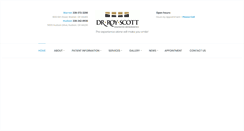Desktop Screenshot of drroyscottorthodontics.com